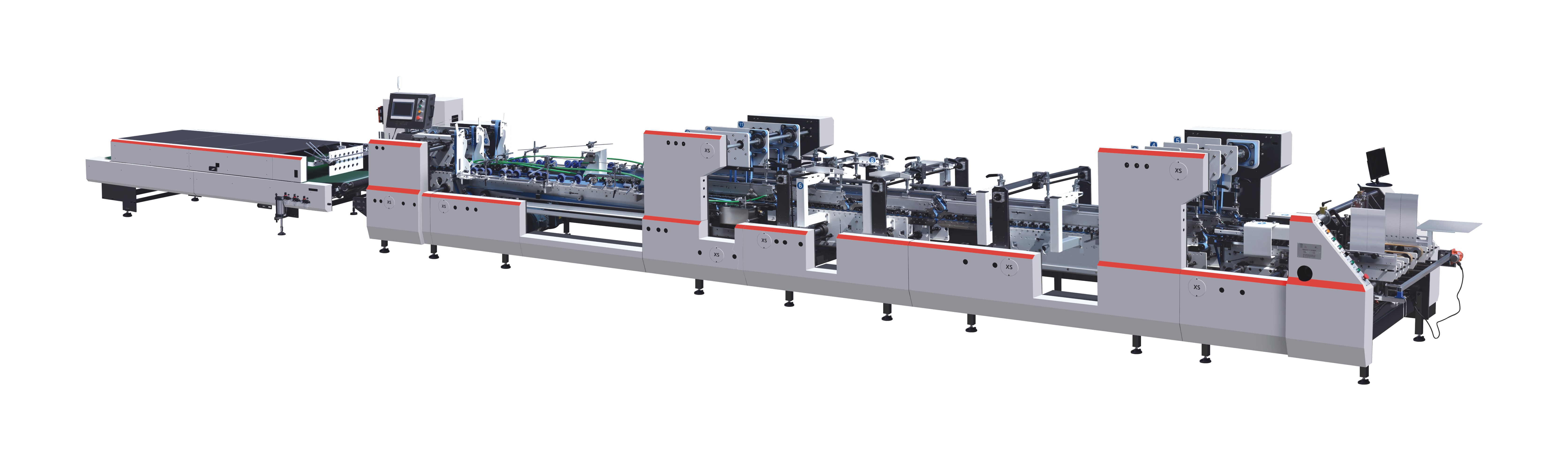 XS-1250 1450 1650 Nopea kansio Gluer-luettelo