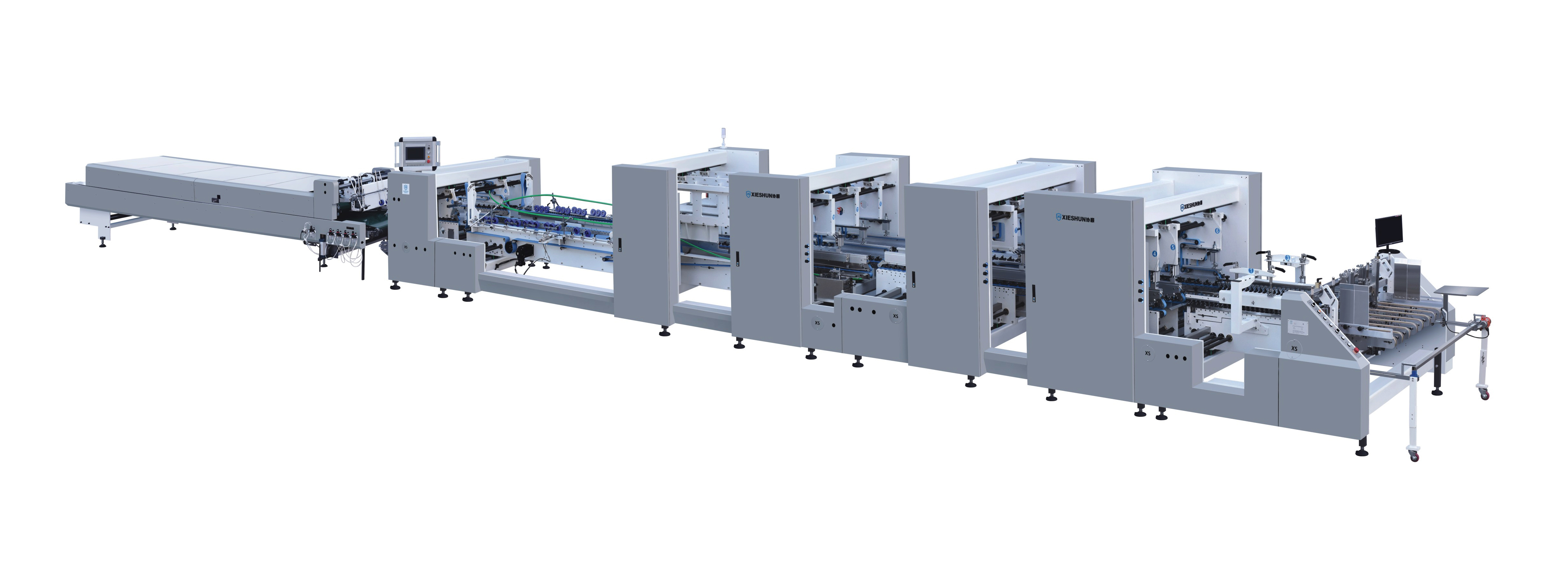 XS-M1650 1850 2000 High Duty Aalto -kansio Gluer Machine -luettelo