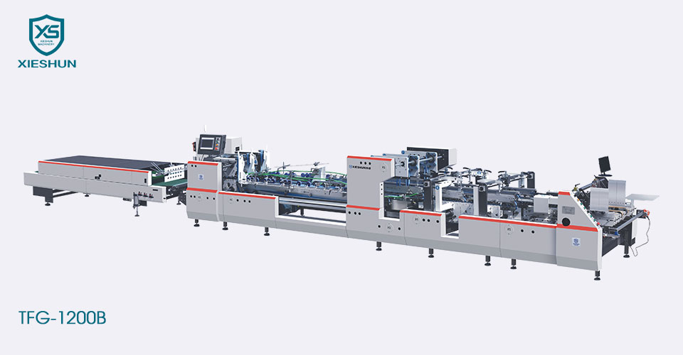 Crash Lock High Speed ​​Folder Gluer Machine